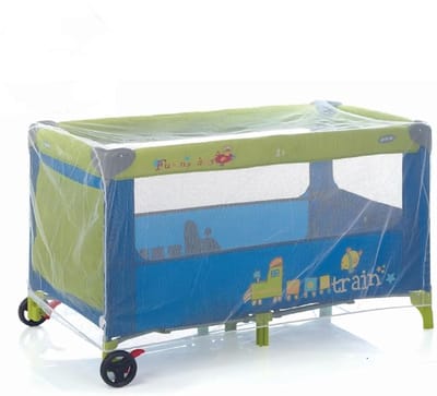 Dailygoods- Klamboe Babybed - Muggennet Kinderbed - Insectenbescherming - Scheurvast Gaasweefsel - Eenvoudig te Bedienen - Optimale Luchtcirculatie