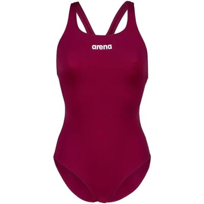 Arena W Team Swimsuit Swim Pro Solid Redfandango-White