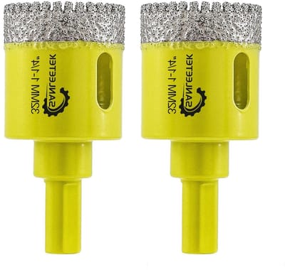 Diamant Boor Kit - Gatzaag Set - Tegels Boren - Vacuüm Gesoldeerde Technologie - 32 mm - Groen