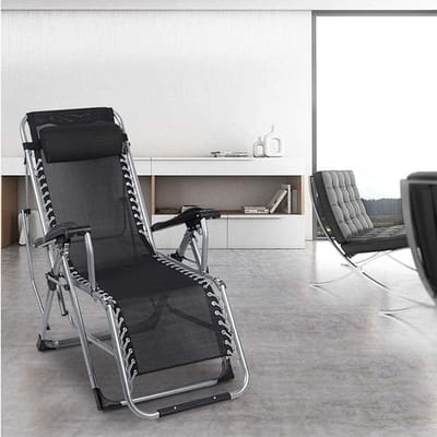 Opvouwbare loungestoel - Tuinstoel ligstoel - Terras Ontspanning - Maximale belasting 200kg - Zitdiepte 50cm - Effekleur
