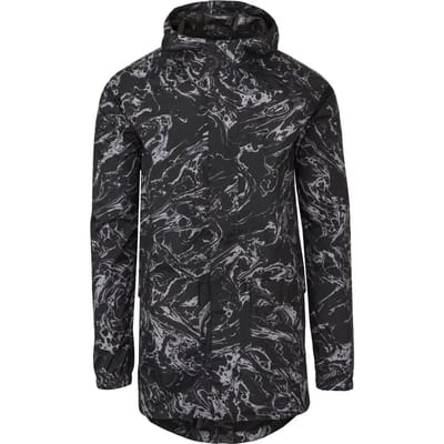 AGU Motion Poncho Urban - Regenponcho - Outdoor Marble Blauw - Reflecterend - Unisex - XS / S