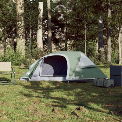 vidaXL - Koepeltent - 1-persoons - waterdicht - groen