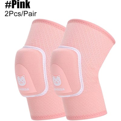 1 Paar Kinder Kniebeschermers - Zachte Anti-Slip Spons Pads Geschikt Voor Skaten Dans Volleybal Fietsen Beschermende Kniebeschermers Voor Jongens en Meisjes M