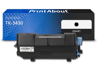 PrintAbout huismerk Toner TK-3430 Zwart Geschikt voor Kyocera