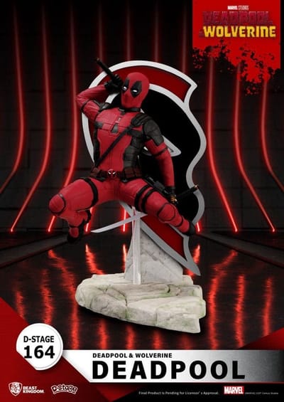Beast Kingdom Toys Deadpool 3 D-Stage PVC Diorama Deadpool 16 cm Dioramas