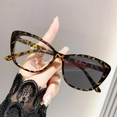 Vrouwen Outdoor Fotochromatische Myopia Bril Unisex Vintage Cat Eye Minus Dioptrie Bril Outdoor Near Sight Zonnebril voor Dames -4.0