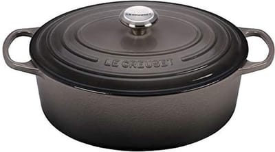 Le Creuset Braadpan Signature - Ovaal - Flint - ø 31 cm / 6.3 liter