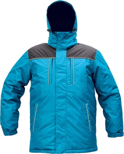 Cerva Cremorne winterjas / winterparka petrol blue maat 4XL
