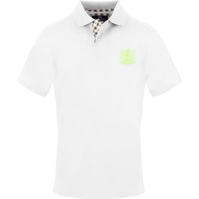 Aquascutum Herenpolo met korte mouwen (Wit)
