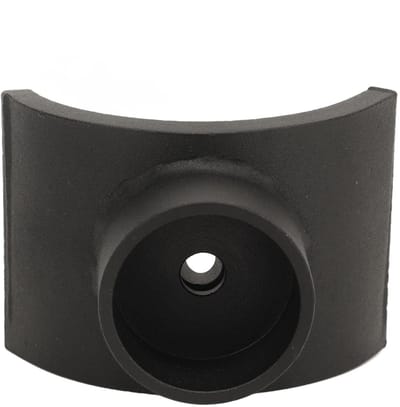 Allecto - Jack-asadapter - Hefzadel voor flessenkrik - Zwart - Hydraulisch systeem - Hoogwaardige adapter voor 3 inch buizen - Geschikt voor elke f...