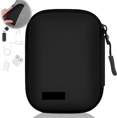 Srup Cable Organizer Bag, Cable Organizer Travel, Hard Case Electronics Small, Electronic Bag Waterproof, Universal - ShopVlot