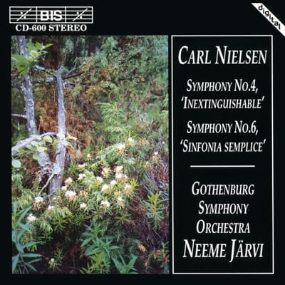 Gothenburg Symphony Orchestra, Neeme Järvi - Nielsen: Symphony No.4, The Inextinguishab (CD)