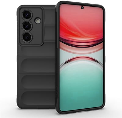 Coverup Hoesje - Geschikt voor Samsung Galaxy S26 Plus Hoesje - Coverup Hands-On Rugged Back Cover - Zwart