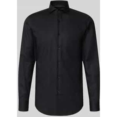 Slim Fit zakelijk overhemd van pure katoen model 'H-Hank-SP'
