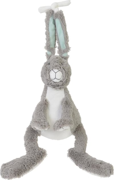 Happy Horse Konijn Twine Muziekknuffel - Grijs - Baby cadeau