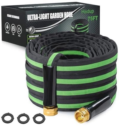 Flexibele en Lichtgewicht Tuinslang 75 ft - Knikvrij en Stevig voor Tuin en Buiten