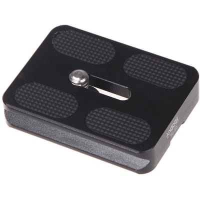 Andoer PU 50 Snelwisselplaat voor Benro B0 B1 B2 J1 N1 Statief Balhoofd Arca Swiss zwart