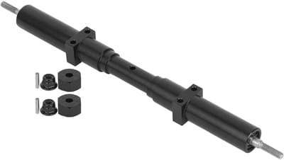 Upgrade Achteras voor 1/10 RC Tractor Truck - Metaal, Duurzaam, Verbeterde Prestaties en Accessoires voor RC Modellen
