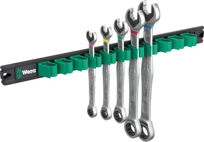 Wera 6-delig Joker 2 Steekringsleutelset met Magneetstrip 9631 6000