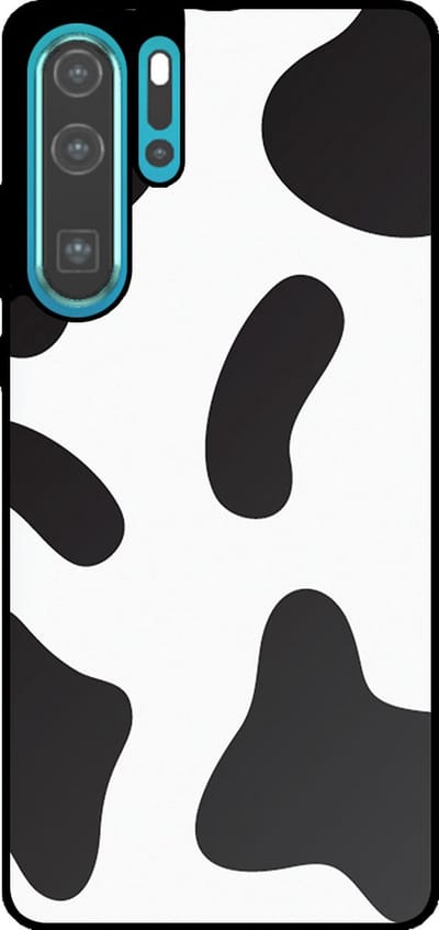 Smartphonica Telefoonhoesje Geschikt voor Huawei P30 Pro met Koeienvlekken Opdruk - TPU Backcover Case With Cow Patches Design geschikt voor Huawei P30 Pro
