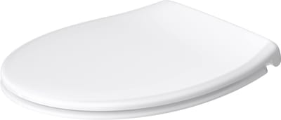 Unyqoos® Wit toiletdeksel met softclose en quick release voor eenvoudige reiniging