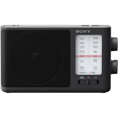 Sony ICF-506 Transistorradio VHF (FM) FM Zwart