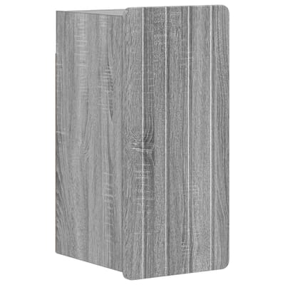 vidaXL - Badkamer - wandkast - ZWOLLE - Grijs - Sonoma - 30 - x - 31 - x - 63 - cm