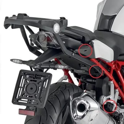 Snelle motorfiets zijspanhouder Givi Monokey Side Bmw R 1200 R (15 À 18)