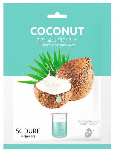 Jkosmec 5C Cure Essence Intensive Stoffen Masker Kokosnoot 25 ml