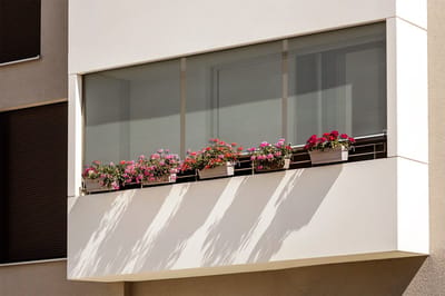 Coloray Buitenrolgordijn - Mintgroen Terraszonwering - 40x180 cm - Balkonafscherming - Raamdecoratie Buiten - Zonwerend Gordijn - Windscherm Balkon - UV-Bescherming Buiten - Buitenjaloezie