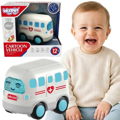 Woopie Baby Interactief Ambulance Autogeluidslicht - UNI