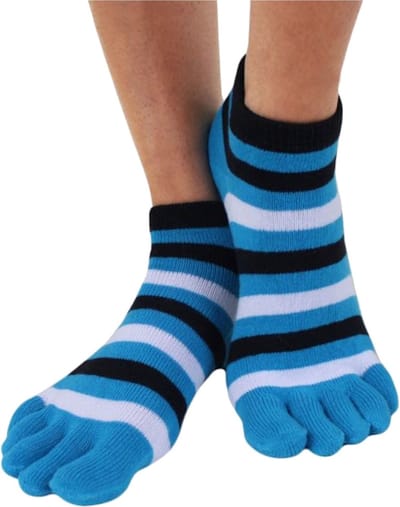 TOETOE Everyday Anklet enkel teensokken - Blauw - 35-46 - Teensokken
