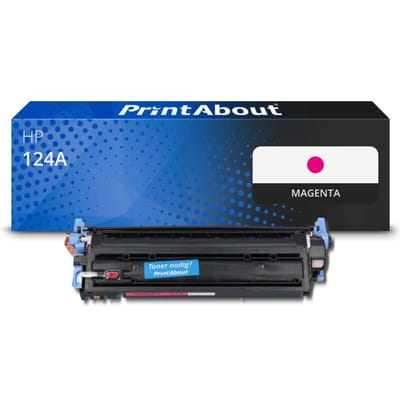 PrintAbout huismerk Toner 124A (Q6003A) Magenta Geschikt voor HP