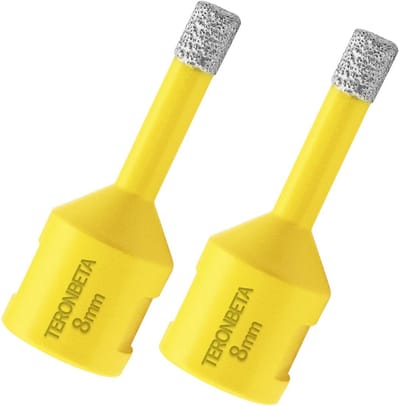 Diamantboor 8mm Vacuüm Gesoldeerd M14 - Voor Tegel, Porselein, Marmer & Graniet
