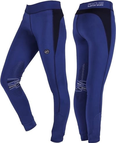 QHP Rijlegging Yara Knie Grip Kids Kobaltblauw - 176