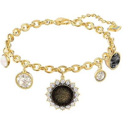 Swarovski Millennium Vintage Elegant Mode Armband Dames sieraden Goud 5486998 Box (Random Color) beige