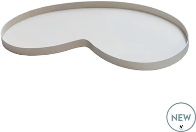 Dienblad Villeta | Small | ivory | L45 x B24 x H2 cm