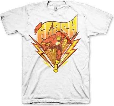 DC Comics The Flash Heren Tshirt -S- Classic Wit