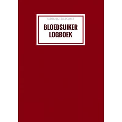 Suikerziekte Dagplanner - Bloedsuiker Logboek - Diabetes Logboek