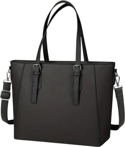Bovista Handtas Dames - Schoudertas - School - Shopper - Schooltas - Werktas - Zwart