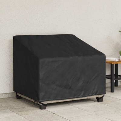 vidaXL - Tuinstoelcover - Zwart - 96 - x - 79 - x - 74 - cm - 210D - Oxford - stof