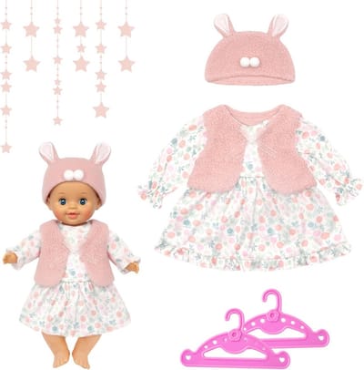 Complete Poppenkleding Set voor Baby Poppen 35-46 cm Jongen en Meisje