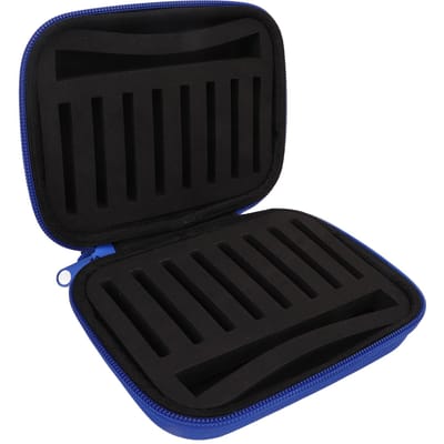 Opbergtas voor Vislokken Dreg Haken Aas Pailletten Doos EVA Hengelsport Tackle Opbergkoffer black