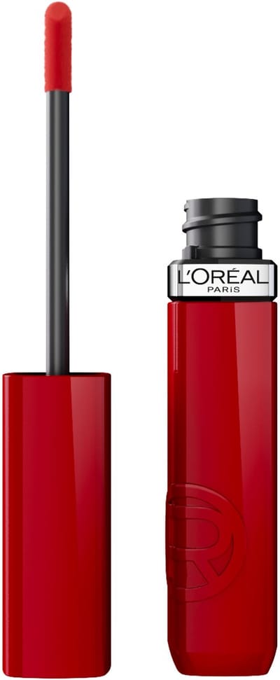 L'Oréal Paris Infaillible Laque Resistance 420 Le Rouge Paris Lippenstift - Lak glans finish - Tot 16 uur* langhoudend - 1 ST