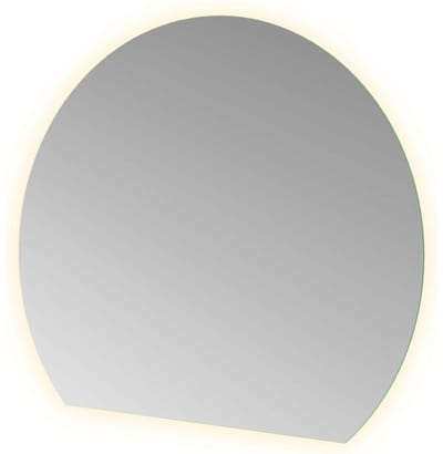 Hotbath &More Mirrors Spiegel Sunset Incl Direct & Indirect Led - Spiegelverwarming - Color Changing - Dimbaar - Dottless - met Afstandsbediening LED Badkamerspiegel - Rond - 140 cm