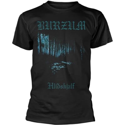 Burzum Unisex volwassen Hlidskjalf T-shirt L zwart