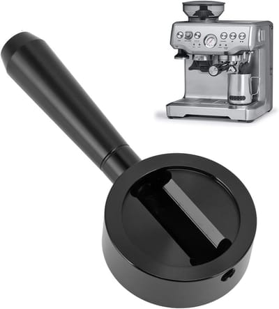 Dailygoods- Stoomhendel Aluminiumlegering - Vervangende Stoomgreep - Koffiemachine Accessoire - Geschikt voor Sage BES870/875/876 - Duurzaam - Glanzend Oppervlak