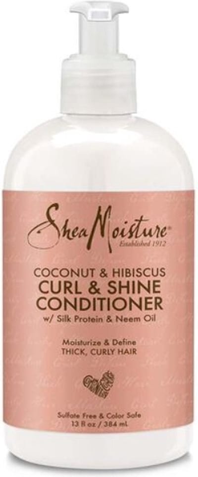 Shea Moisture Coconut & Hibiscus Curl & Shine Conditioner (13oz/384ml)