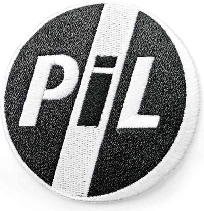 PIL Public Image Ltd - Circle Logo Patch - Zwart/Wit