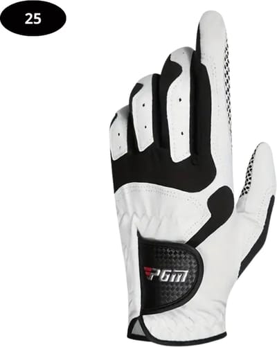 Bovista Golfhandschoenen - Golf Accessoires - Handschoen AntiSlip - Heren - Wit Links - Maat L